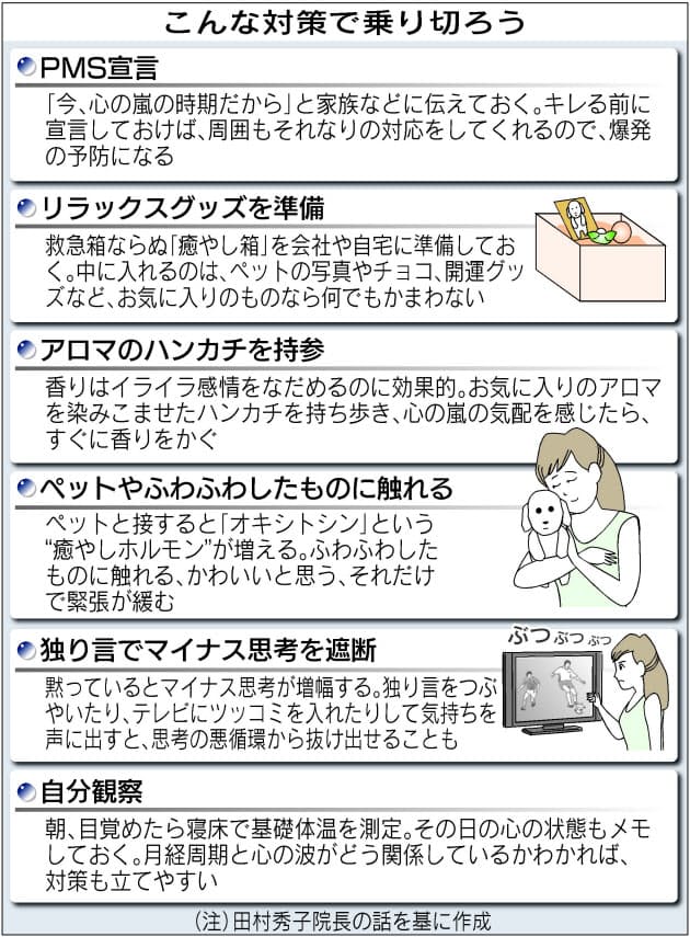 月経前のイライラ うつうつ 心の不調に対処する Nikkei Style