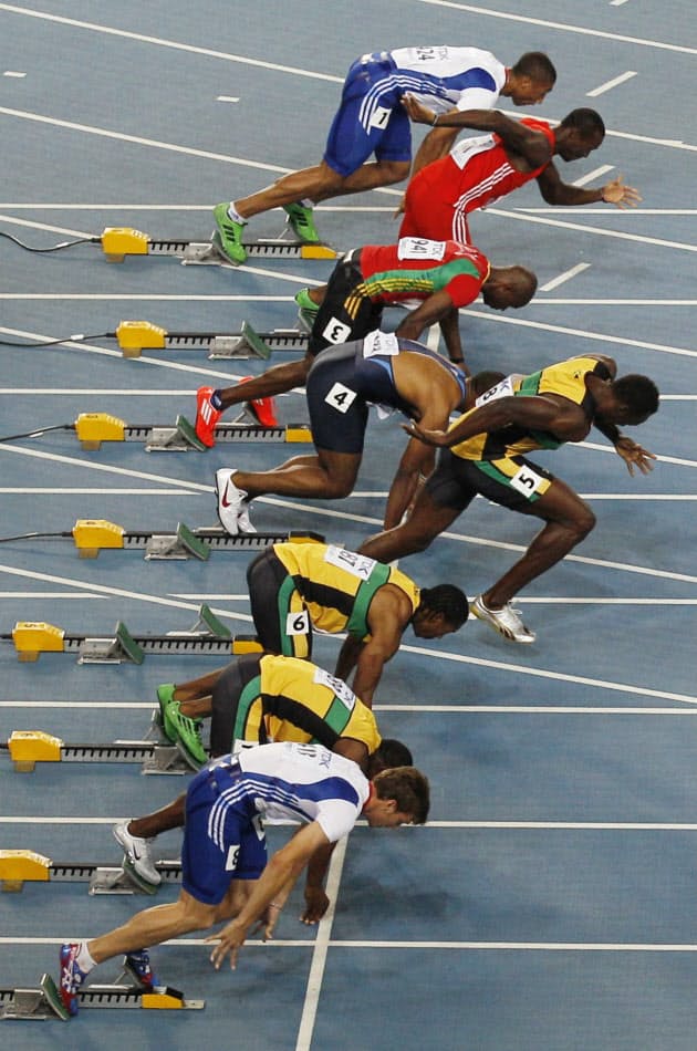 100m走 スタート位置で有利不利あるか Nikkei Style 100m走 スタート位置で有利不利あるか Nikkei Style