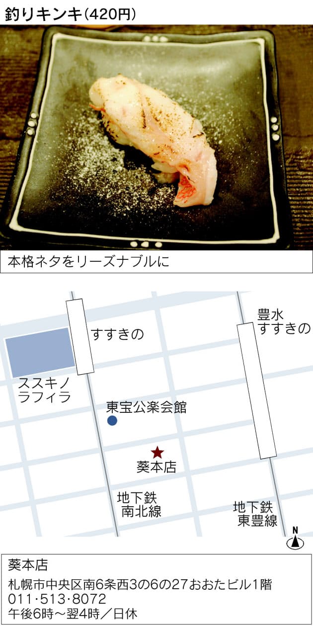 この値段でキンキが ウニが 札幌すしの格安名店 出張グルメの達人 札幌編 Nikkei Style この値段でキンキが ウニが 札幌すしの格安名店 出張グルメの達人 札幌編 Nikkei Style