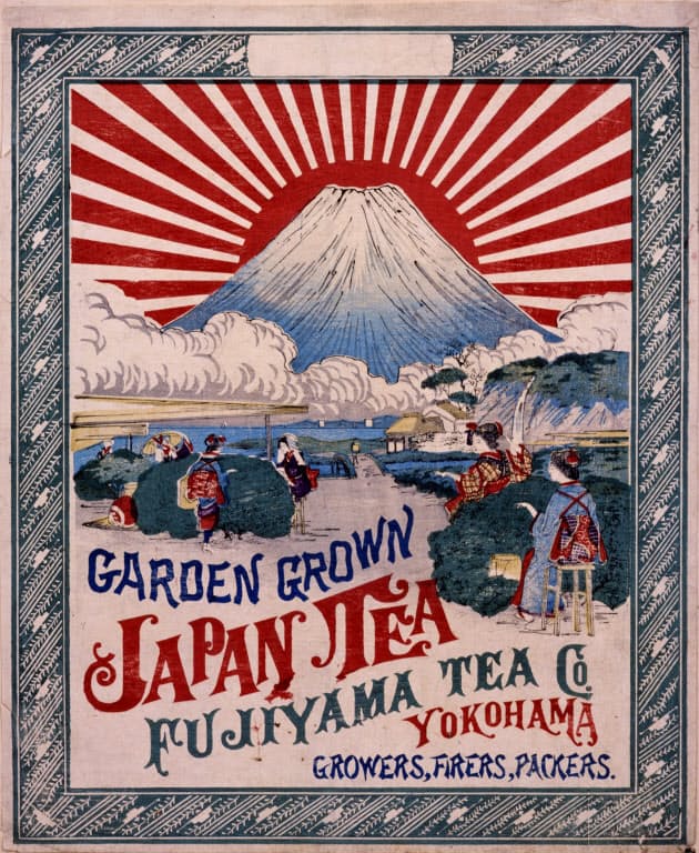 浮世絵と西洋の出合い 戦前の輸出茶ラベルの魅力 Nikkei Style 浮世絵と西洋の出合い 戦前の輸出茶ラベルの魅力 Nikkei Style