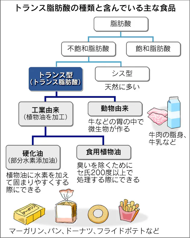 トランス脂肪酸 欧米で規制 取りすぎご用心 Nikkei Style