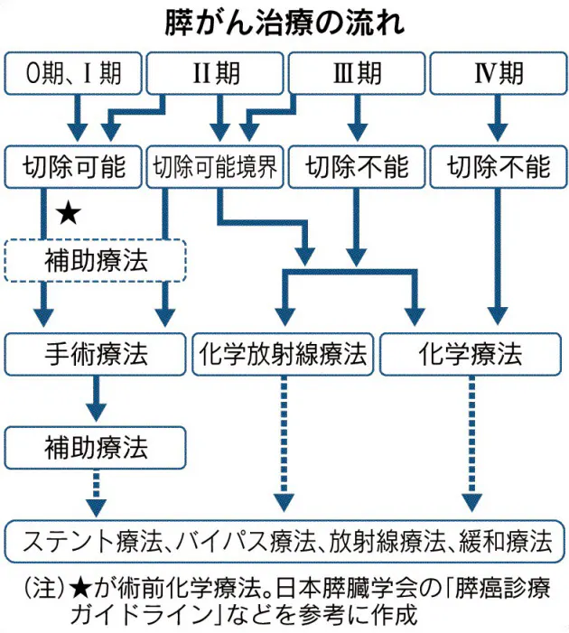 難しい早期発見 切除可能 は2割 治療難しい膵がん 抗がん剤 手術に先行させて好 Nikkei Style