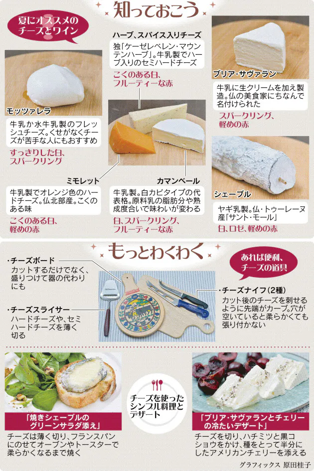 夏にオススメ 冷たいワインに合うチーズ Nikkei Style