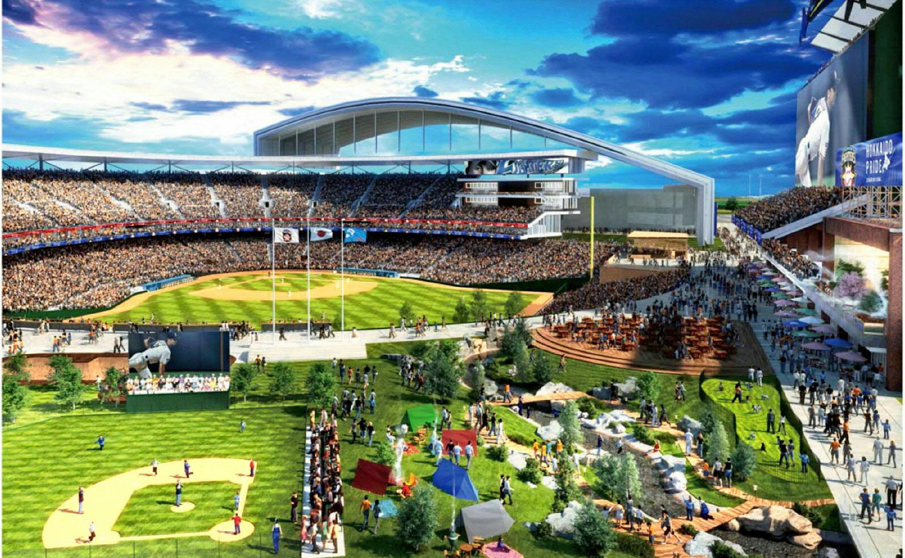 日本ハムが ボールパーク 構想 野球以外も楽しんで Nikkei Style 日本ハムが ボールパーク 構想 野球以外も楽しんで Nikkei Style