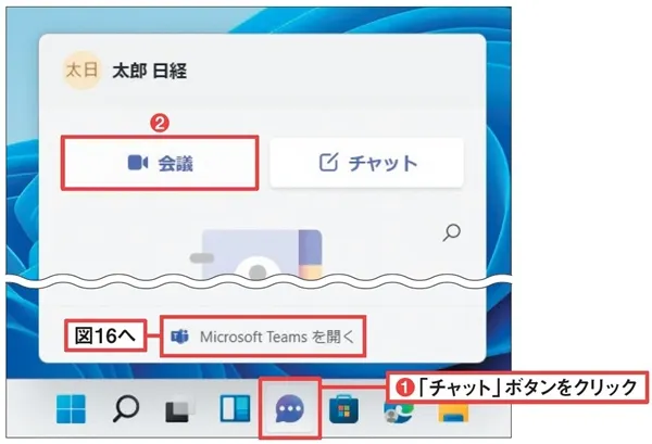 Teams を標準搭載 ビデオ会議を手軽に 発進windows 11 Teams簡易版搭載 ビデ Nikkei Style