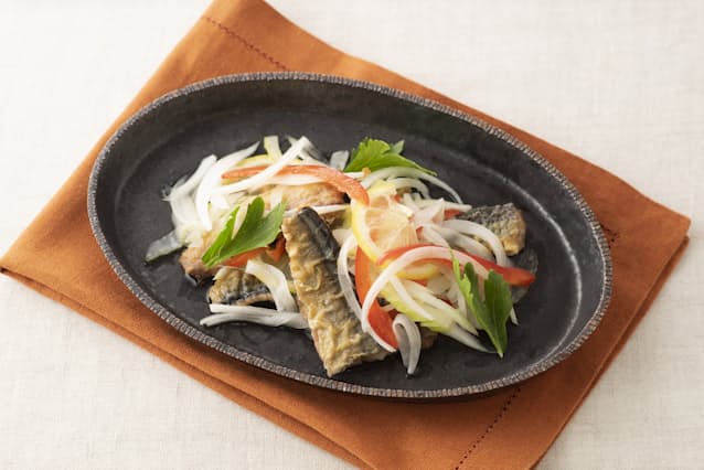 サンマのエスカベーシュ ワインのつまみにもぴったり Nikkei Style サンマのエスカベーシュ ワインのつまみにもぴったり Nikkei Style