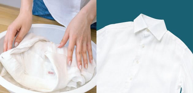 シャツの白さを取り戻す つけおき のコツを学ぼう Nikkei Style
