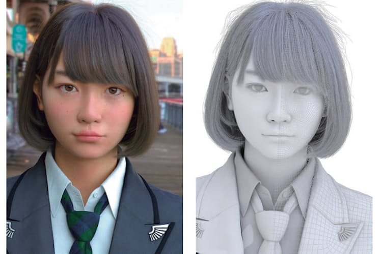 超リアルなcg女子高生 Aiは彼女に 魂 を宿すか Nikkei Style 超リアルなcg女子高生 Aiは彼女に 魂 を宿すか Nikkei Style
