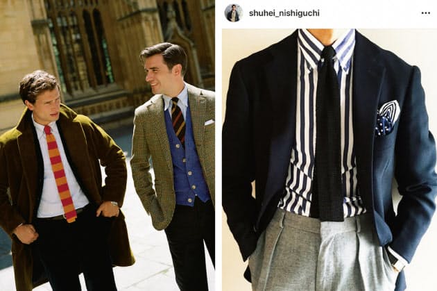 黒ニットタイ これがファッショニスタの着こなしだ Nikkei Style 黒ニットタイ これがファッショニスタの着こなしだ Nikkei Style