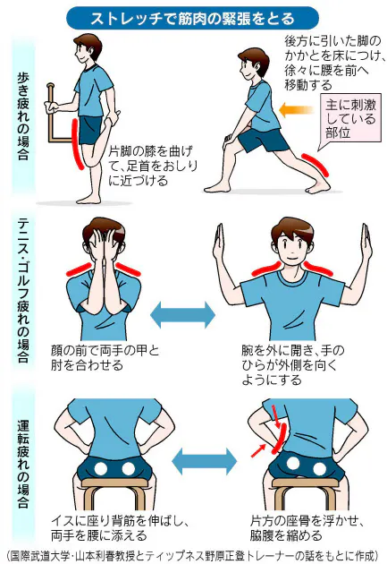 テニスボール使い室内で運動 疲れたら休養 はng 軽い運動で血行促進 Nikkei Style