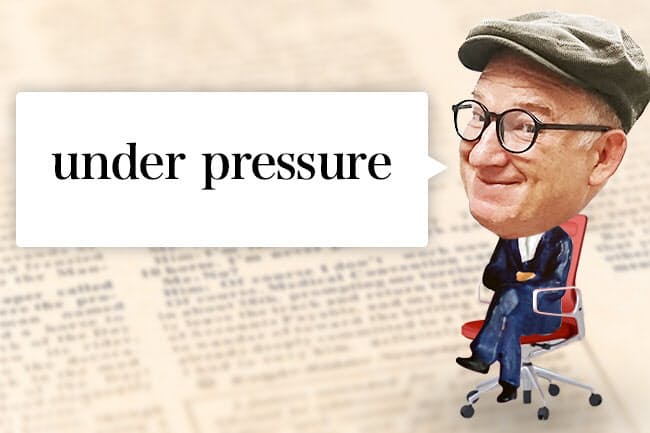 Under Pressureに注目してみよう Under Pressureってどんな状況 セインさんが解 Nikkei Style Under Pressureに注目してみよう Under Pressureってどんな状況 セインさんが解 Nikkei Style