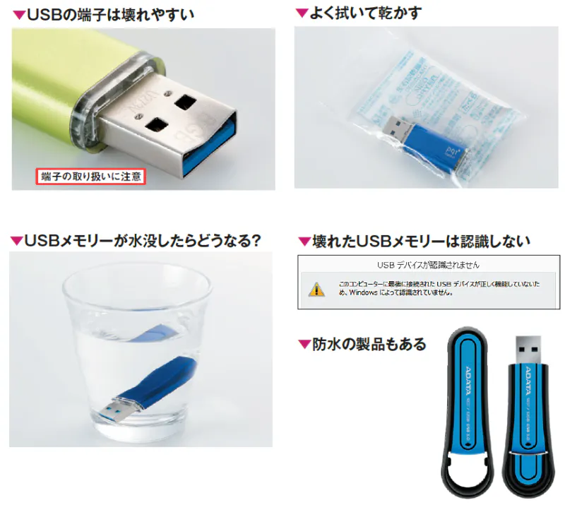 水没したusbメモリーは十分乾燥させる 同一シリーズでも速度が違う 書き込みでは5 Nikkei Style