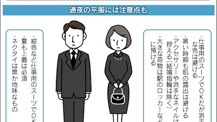 葬儀 通夜ならスーツok 日本経済新聞 葬儀 通夜ならスーツok 日本経済新聞