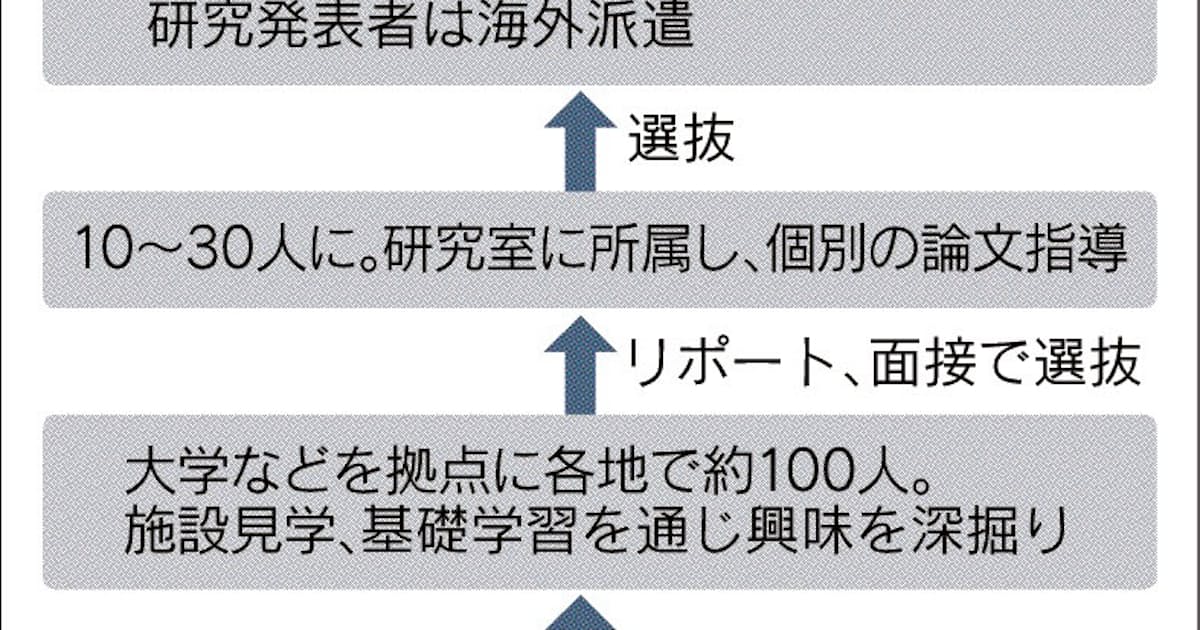 小中生の 出る杭 伸ばせ 文科省 選抜し大学で授業 日本経済新聞