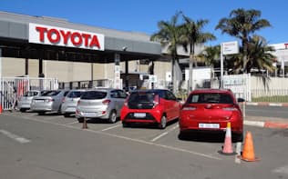 トヨタ自動車が新型「IMV」の生産を始めた工場（8月、南アフリカ・ダーバン）

