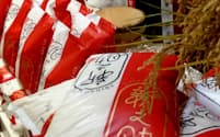 ブランド米の市場は競争が激しくなる（東京都中央区の日本橋三越本店）
