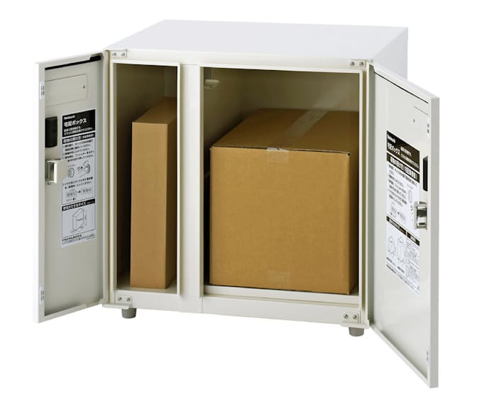 ナカバヤシ 雨防ぐ個人宅向け宅配ボックス 日本経済新聞