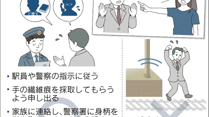 痴漢疑い 逃げるは 心証悪化 事故誘発で損害賠償も 日本経済新聞