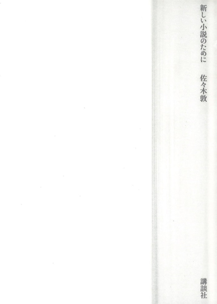 新しい小説のために 佐々木敦著 日本経済新聞 新しい小説のために 佐々木敦著 日本経済新聞