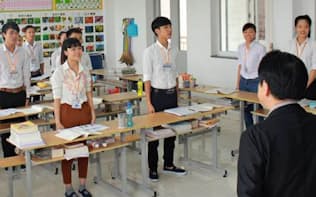 ソラストは技能実習生向けに日本語教育を始めた（ベトナム・ハノイ）
