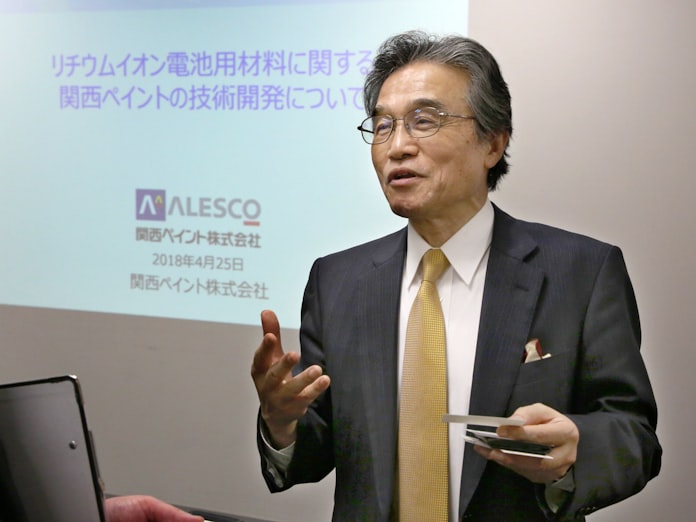 関西ペイント社長 石野博さん 日本経済新聞 関西ペイント社長 石野博さん 日本経済新聞