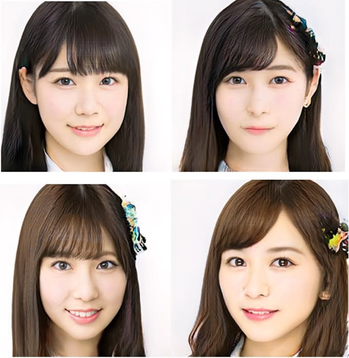 アイドル顔画像 Aiが自動作成 京都のvb 日本経済新聞