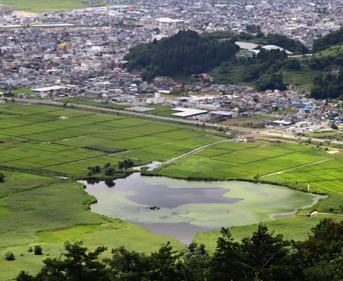 山形 白竜湖 消滅の危機 日本経済新聞