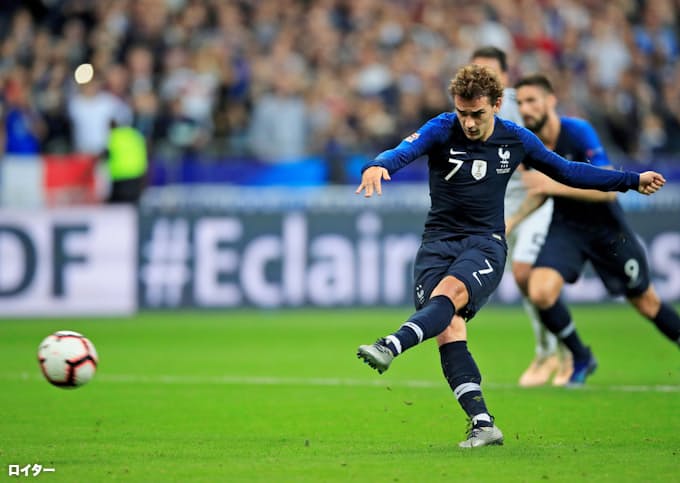 グリーズマンが後半2得点 フランス 準決勝へ前進 日本経済新聞