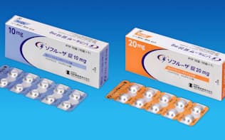 塩野義製薬が3月に発売したゾフルーザ錠
