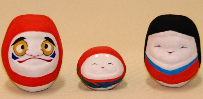 近江だるまに顔ほころぶ 日本経済新聞