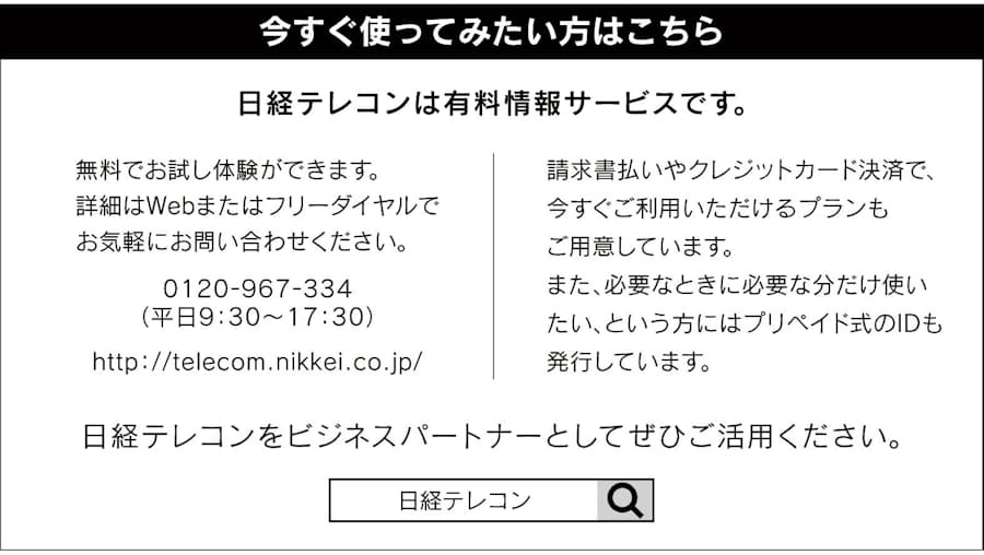 国内最大級のビジネスデータベース 日経テレコン 日本経済新聞