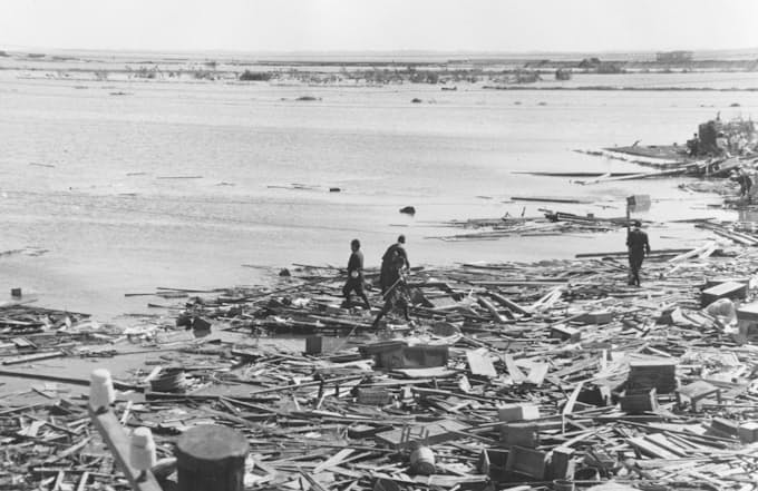 伊勢湾台風 1959年 日本経済新聞