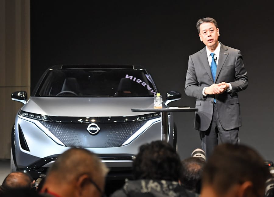 日産 3年間ゼロ成長計画 日本経済新聞