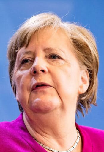 メルケル首相=ロイター