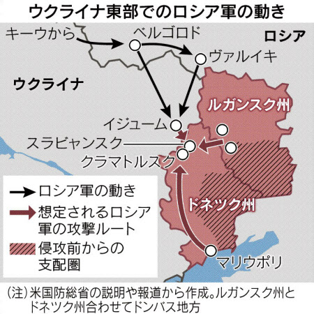 ウクライナ侵攻新段階 ロシア 戦果へ大規模攻撃 日本経済新聞