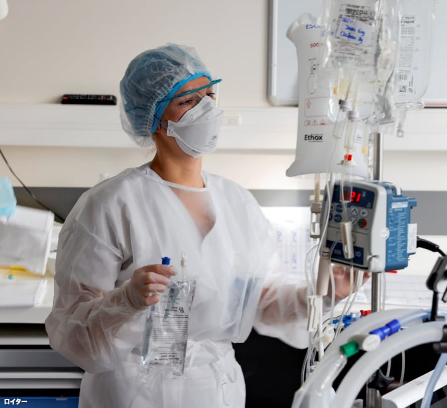 世界のコロナ感染5000万人に 欧米で医療逼迫 死者増加 日本経済新聞