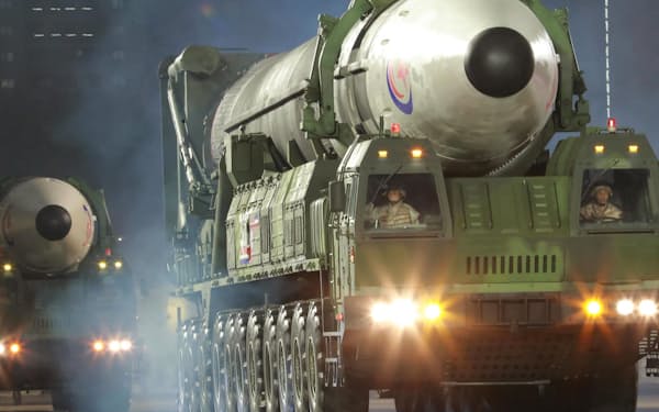 ICBM1発の材料費は最大3000万ドルとの試算がある=朝鮮中央通信・共同
                                                        