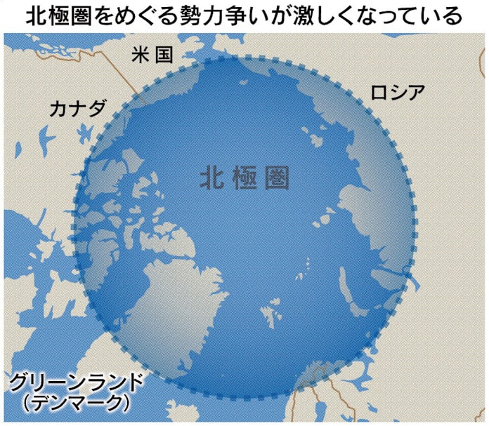 北極圏 米中ロが権益争い 日本経済新聞 北極圏 米中ロが権益争い 日本経済新聞