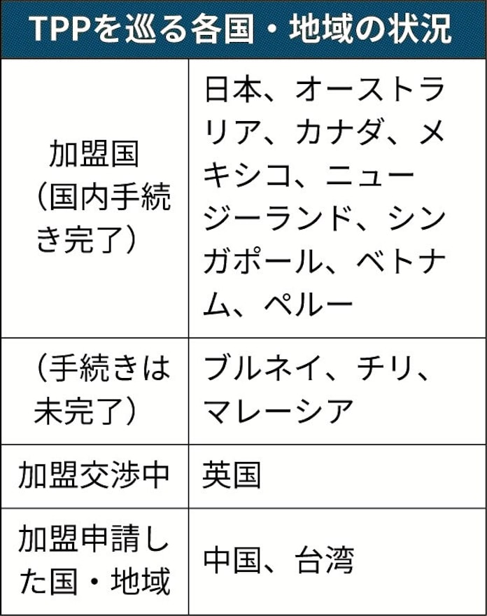 加盟国に対中の踏み絵 日本経済新聞