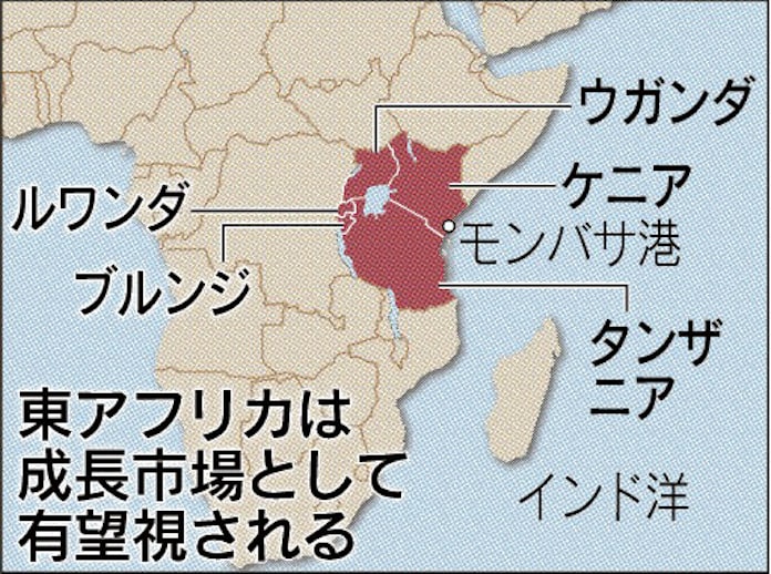 東アフリカ進出支援 日本経済新聞 東アフリカ進出支援 日本経済新聞