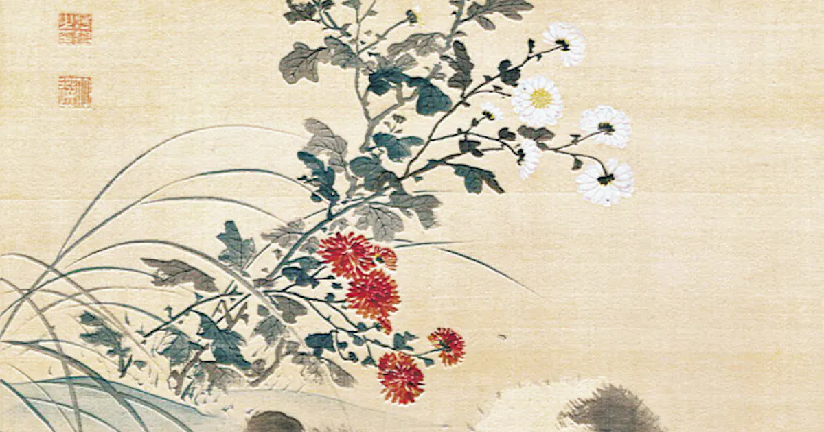 2 円山応挙 菊狗子 日本経済新聞 2 円山応挙 菊狗子 日本経済新聞