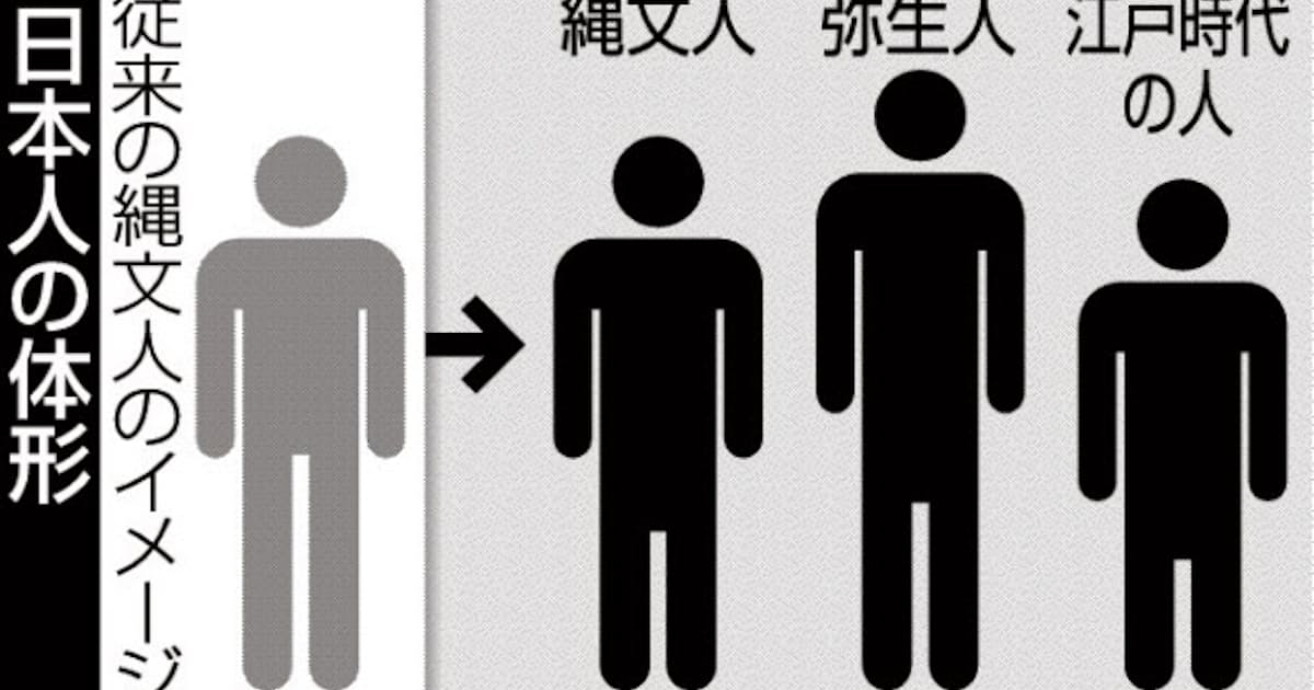 縄文人は 胴長短足 日本経済新聞 縄文人は 胴長短足 日本経済新聞