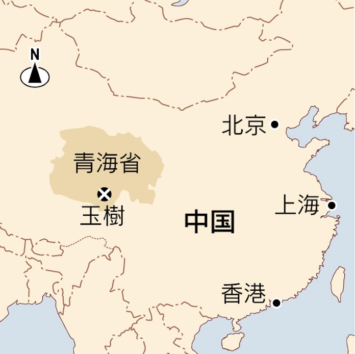 中国青海省でm7 1 死者67人 多数生き埋めに 日本経済新聞 中国青海省でm7 1 死者67人 多数生き埋めに 日本経済新聞