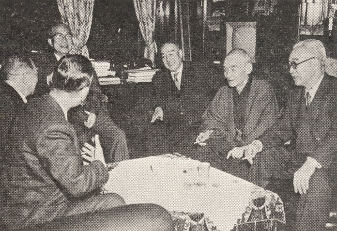 幻の総理大臣 緒方竹虎 4 鳩山の次 目前に突然の死 日本経済新聞 幻の総理大臣 緒方竹虎 4 鳩山の次 目前に突然の死 日本経済新聞