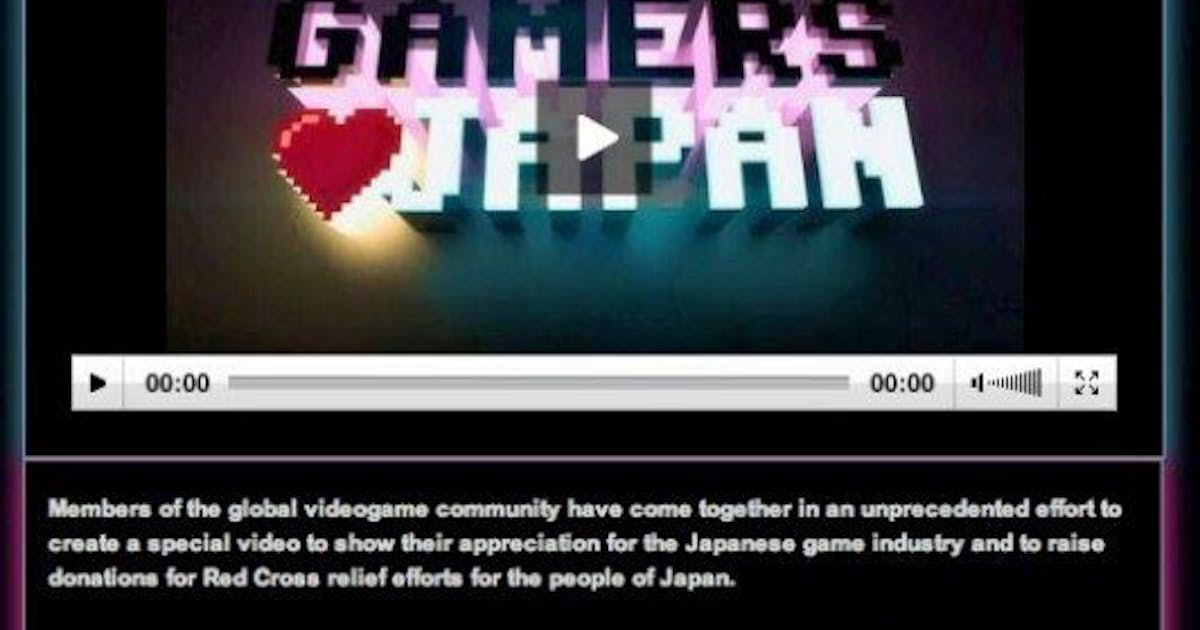 世界の日本ゲームファン メッセージ番組で義援金募集 日本経済新聞 世界の日本ゲームファン メッセージ番組で義援金募集 日本経済新聞