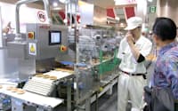 マスダックが開発したどら焼機の自動生産ラインがフーマジャパンで話題に(東京・江東のビッグサイトで)