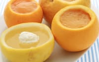 冷たくさわやかな柑橘ゼリーは夏に最適