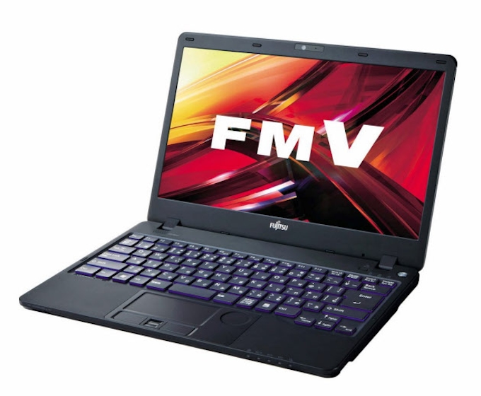 富士通 13 3型で 最薄 のノートパソコン 日本経済新聞