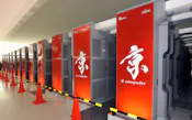 計算速度世界一のスーパーコンピューター「京」(2011年11月、神戸市中央区)