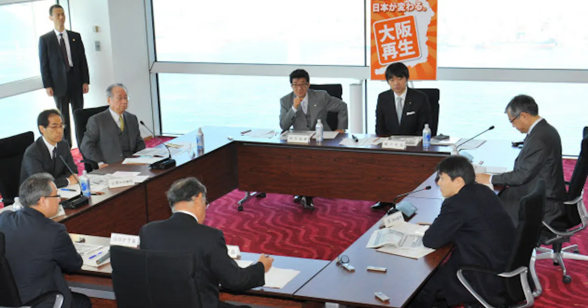 橋下市長支える元官僚5人組 大阪から国を変革 日本経済新聞